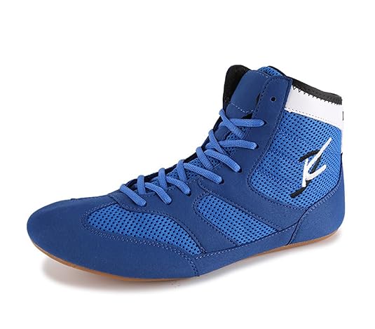 Atmungsaktiv Wrestlingschuhe Ringerschuhe Wrestling Stiefel für Herren Damen Kinder