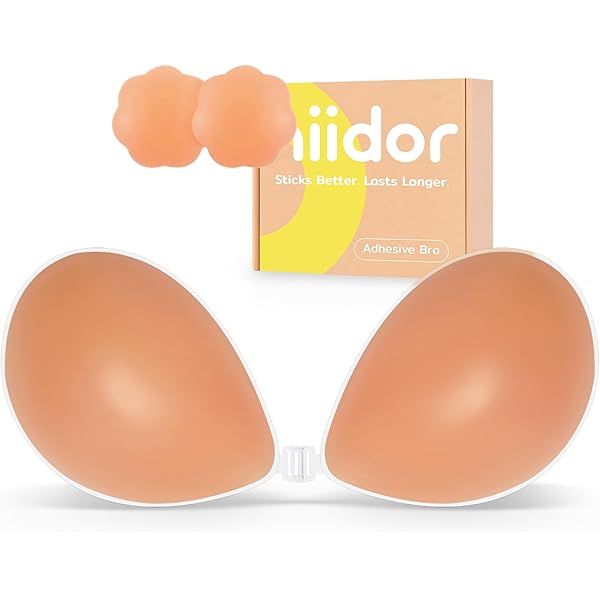 Play & Slay 3 Sets of Adhesive Stick on Bra's Breast Lift Tape with Adjustable Length Breast Tape for Strapless Tops and Dresses Backless Push Up Bra Solution, Small Play & Slay 3 Sets of Adhesive Stick on Bra's Breast Lift Tape with Adjustable Length Breast Tape for Strapless Tops and Dresses Backless Push Up Bra Solution, Small