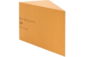 Schluter Kerdi Board Prefabricated Shower Bench with Waterproofing Corners - Ideal for New Constructions or Bathroom Renovati