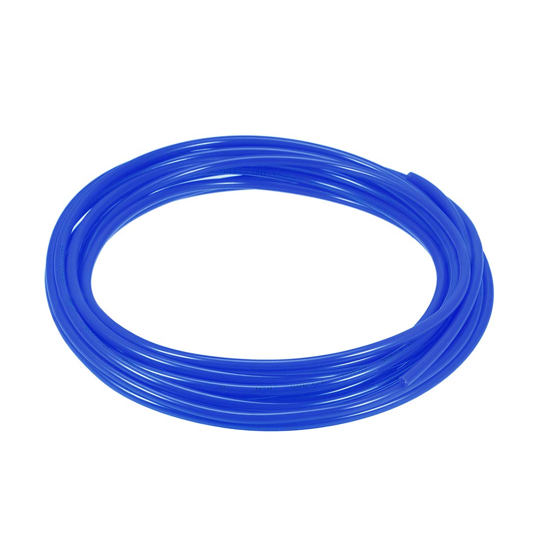 sourcing map Pneumatic Air Tubing, 6mm OD x 4mm ID 7m (275 Inch) PU Polyurethane Air Compressor Tubing Hose Pipe Blue