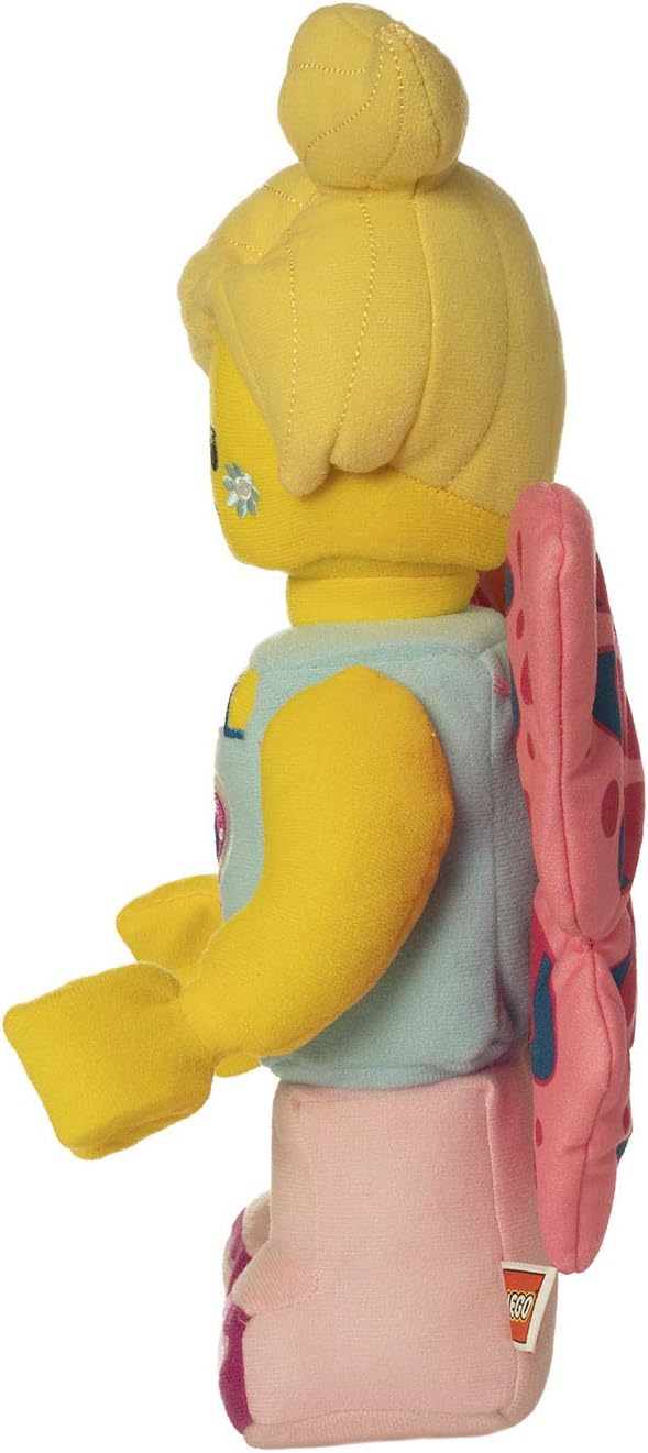 LEGO Minifigure Butterfly Girl with Flowers 30.48cm Plush Character - Image 4