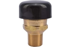 Cash Acme 3/4 Inch RV VR20 Vacuum Relief Valve Vent with Dust Cover, Bronze, 22398LF
