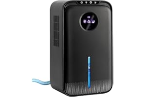Dehumidifier,3500 Cubic Feet 88OZ Dehumidifier for Basement With Drain Hose Quiet Small Timer (8-24H) for Bathroom Home Room 