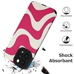 Wlxee Compatible iPhone 11 Pro Max 6.7 "2019 Wave