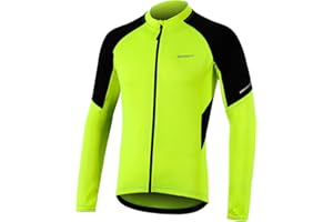 BERGRISAR Men's Basic Cycling Jerseys Long Sleeves Bike Bicycle Shirt Zipper Pockets BG012