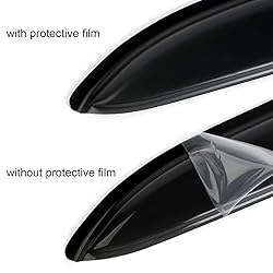 Puermto Side Window Visor Wind Vent Deflector for
