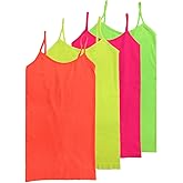 HL California Camisole 4 Way Stretch Seamless Basic Layering Top Pack of 4 *Ships from USA*