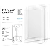 ELEGOO 5PCS PFA Release Liner Film for Saturn 2/3/4/4 Ultra Resin 3D Printer 273 * 176mm, 0.127mm Thickness with Stronger Rel