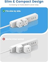 Eightree Smart Plug with Energy Monitoring, Works with Alexa Google Home 4 Pack view 3