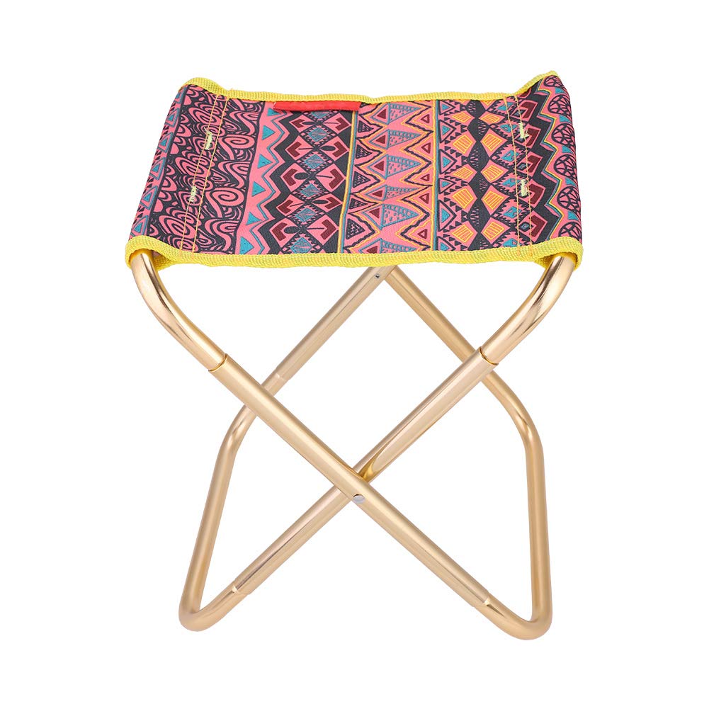 Alvinlite Foldable Picnic Seat, Mini Camp Chair Portable Heavy Duty Camping Stools for Fishing Sitting Hiking Backpacking (suit)