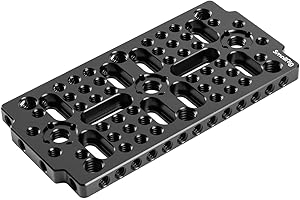 SmallRig Multi-Functional Cheese Plate With 1/4 3/8 Threads, Switching Mounting Plate for ARRI Camera and Tripod - 1681