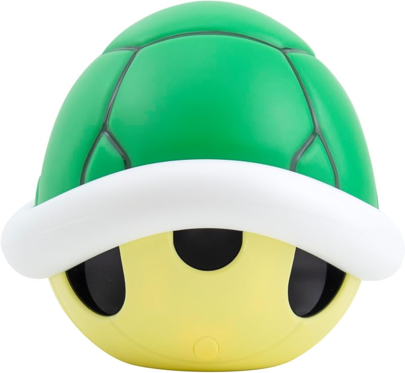 Super Mario Bros Green Shell Light mit Sound - Batteriebetrieben - Offizielle Nintendo-Waren, PP8028NN, Mehrfarbig, Einheitsgröße