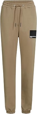 Donna Box Logo Regular Sweatpant Desert Taupe XL