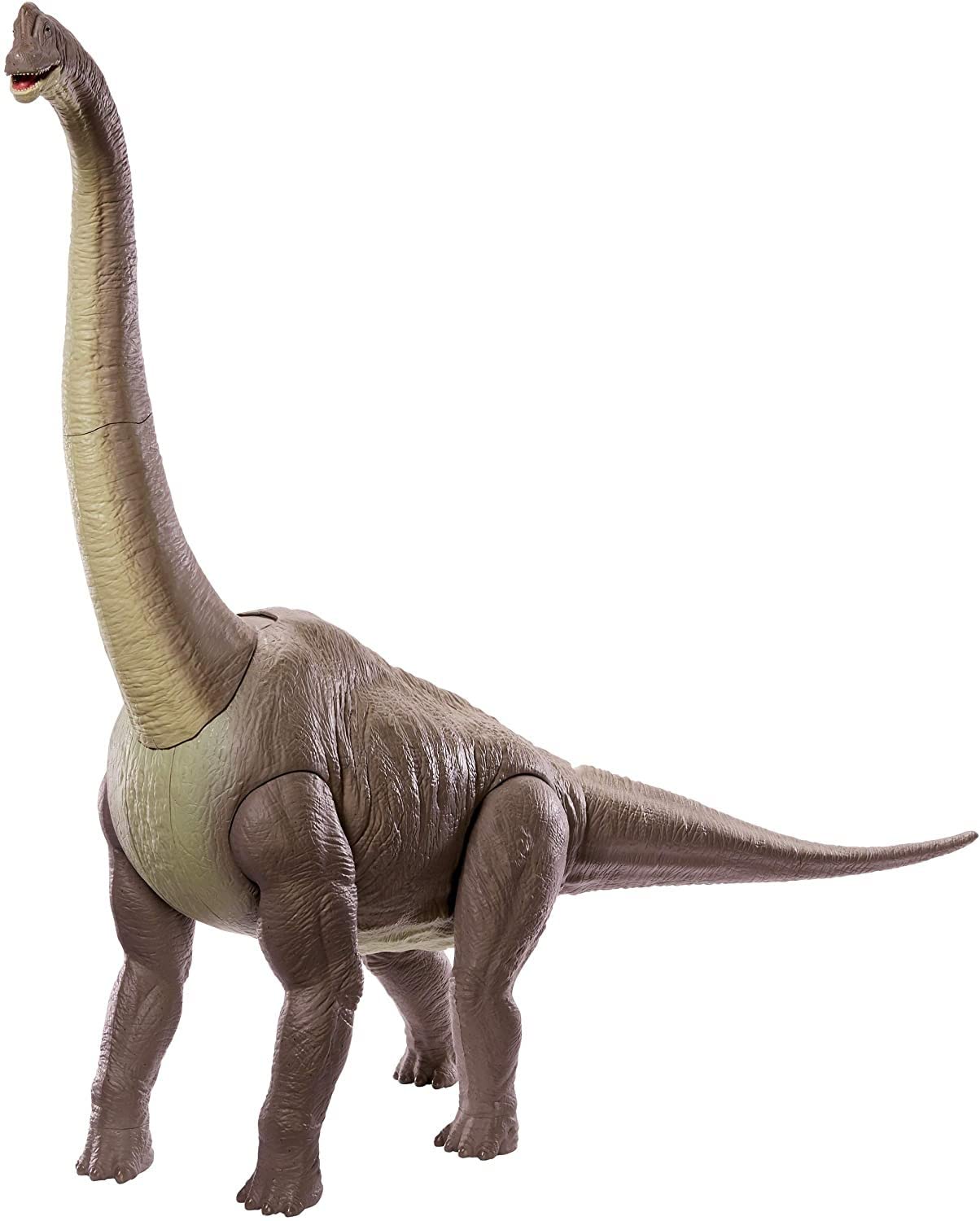 Figura de Brachiosaurus de Jurassic World: 28 pulgadas de alto y 34 pulgadas de largo (71,12 cm x 86,36 cm) con escultura, articulación, color y textura auténticas, multicolor