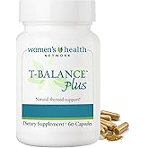 T-Balance Plus: Natural Thyroid Support for Women & Men with Underactive Thyroid - Thyroid Supplement with Iodine, Selenium, Ashwagandha & 5 Herbal Extracts - 60 Capsules (30 Days Supply)