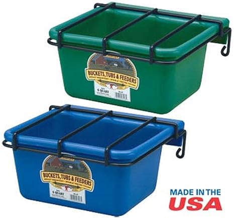 Amazon Com Miller Little Giant Green Foal Utility Feeder Pet