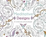 Meditative Designs: 12 Note Cards with Envelopes by 