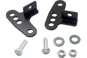 AIRCMT 00-15 1 2 3 Inches Adjustable Rear Lowering Link Block Kit For Harley Sportster 883 1200 XL1200 XL883 2000-2015, Motorcycle drop kit Black