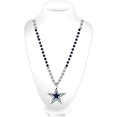 Rico Industries NFL Sports Fan Shop Team Logo Mardi Gras Style Beads