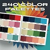 240 COLOR PALETTES: Inspiration for Graphic Designers, Illustrators and Artists, 1072 Color Combinations. Color Palette Book.