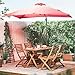 VonHaus Offset Hanging Roma Umbrella - 8ft Cantilever Parasol with Easy Tilt & Rotate Functions – Air Vent & UV50+ Protection – Outdoor & Garden