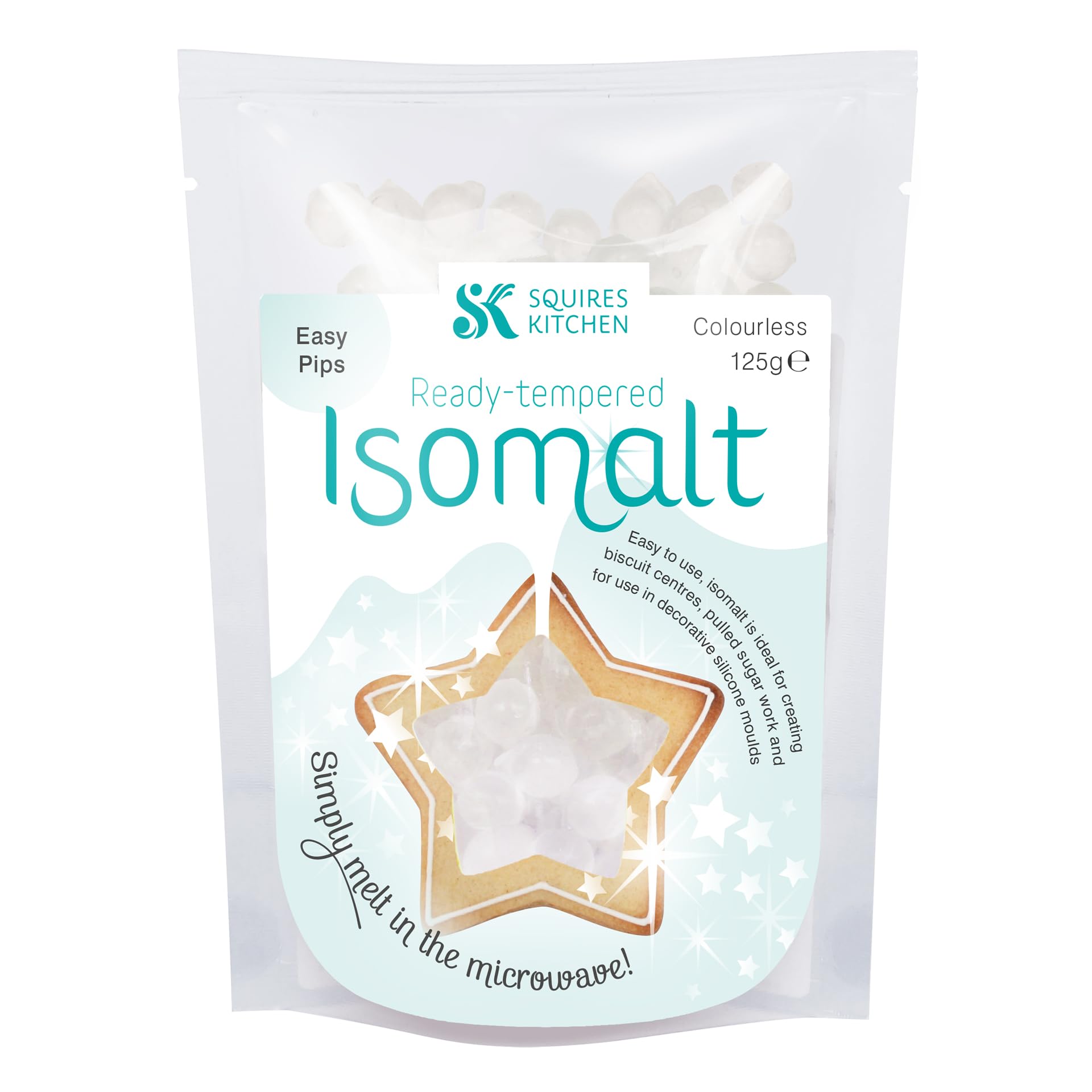 Squires Kitchen Colourless Tempered Isomalt - 125g