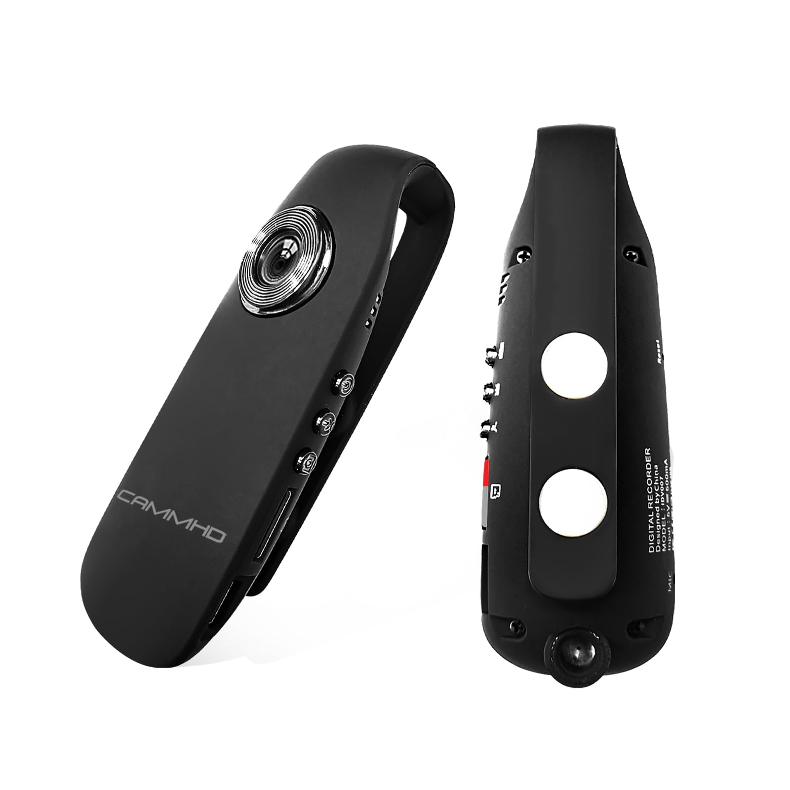 CAMMHD Small Body Cameras, 1080P, Mini Camera Body Worn Camera, Magnetic Body Cam, Motion Activated, Cycling/Conference/Outdoor(32GB)