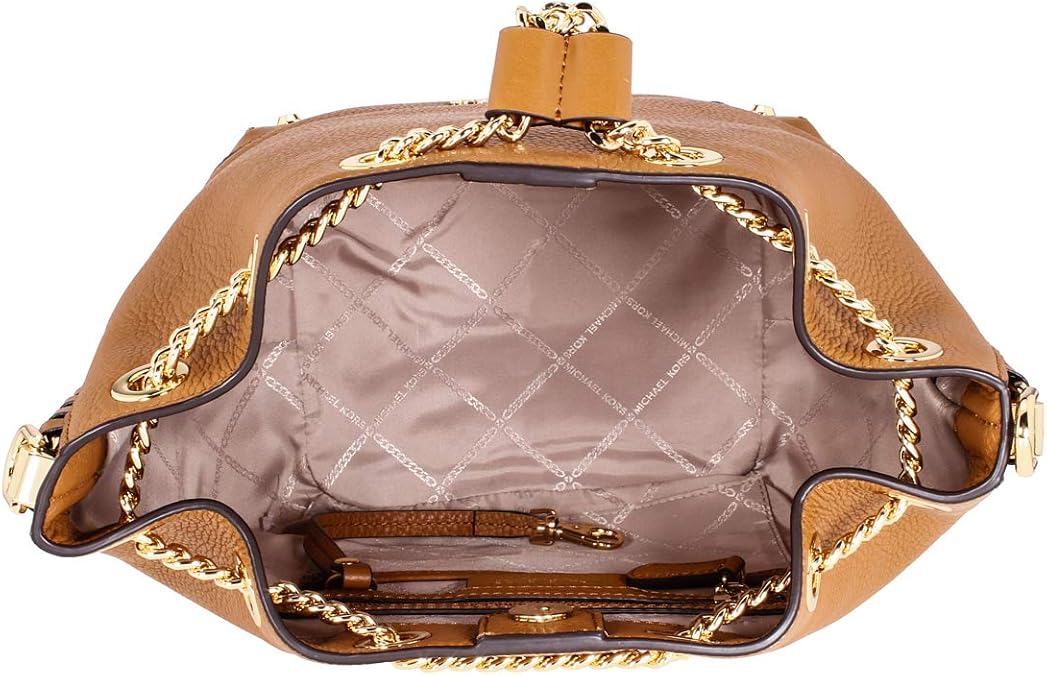 alanis medium logo bucket bag