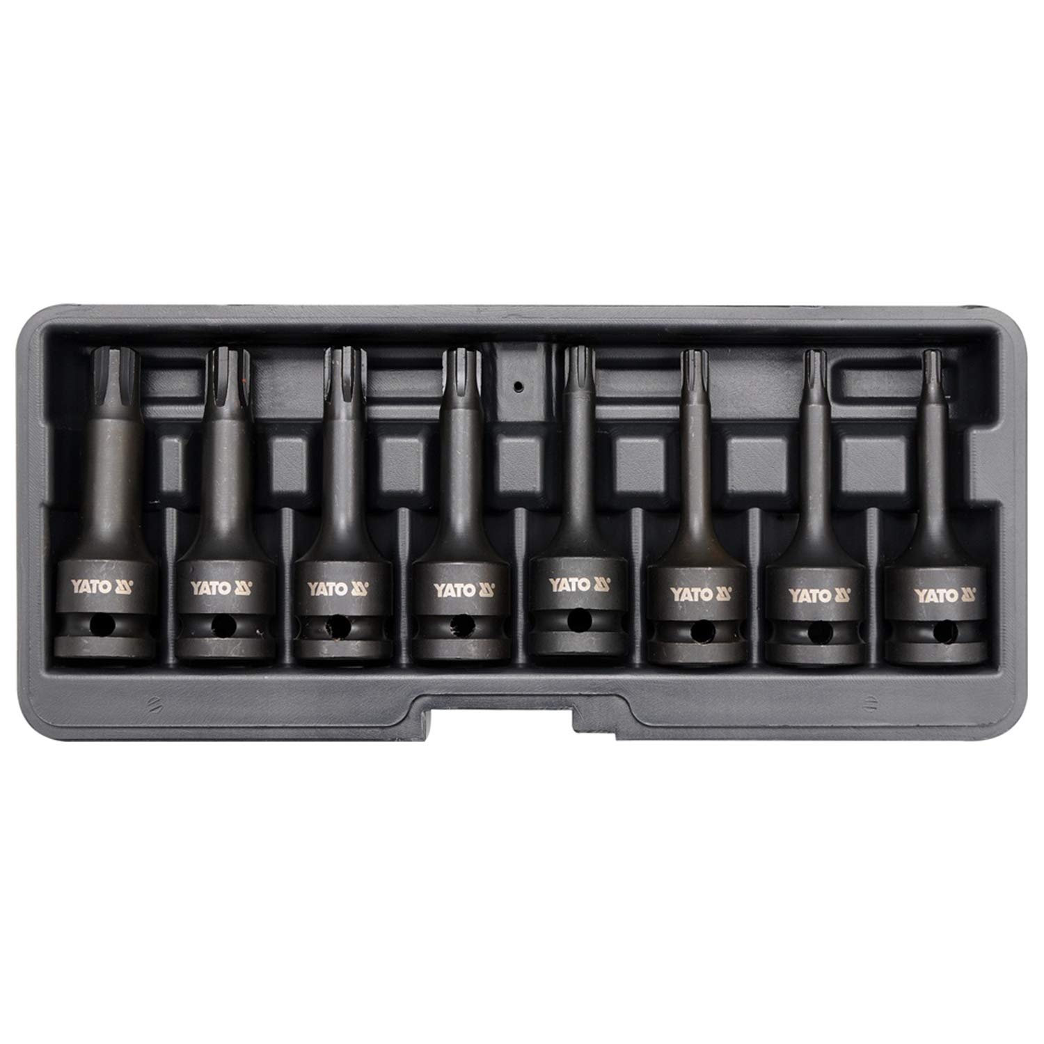 Yato YT-1068 – Ribe Bit Impact Socket Sets 8pcs 1/2 "