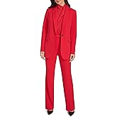 Calvin Klein Women's Stand Up Collar Open Front Structured Long Sleeve Jacket