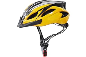 UPANBIKE Adult Bike Helmet - One-Piece Adjustable Safety Protection for Mountain & Road Bikes