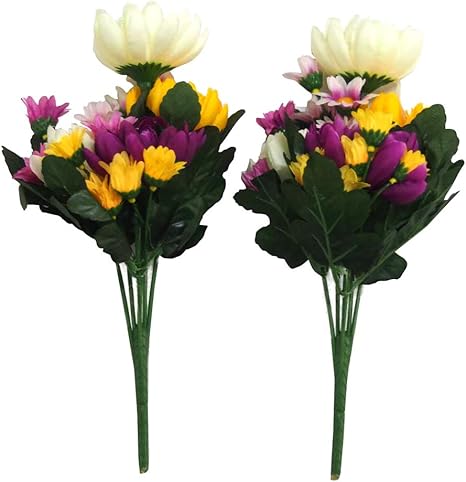 Amazon 仏花用造花 ミニサイズ 法事 お盆 お彼岸 お墓用 枯れない花 1対セット A 42 造花 オンライン通販 Amazon 仏花用造花 ミニサイズ 法事 お盆 お彼岸 お墓用 枯れない花 1対セット A 42 造花 オンライン通販