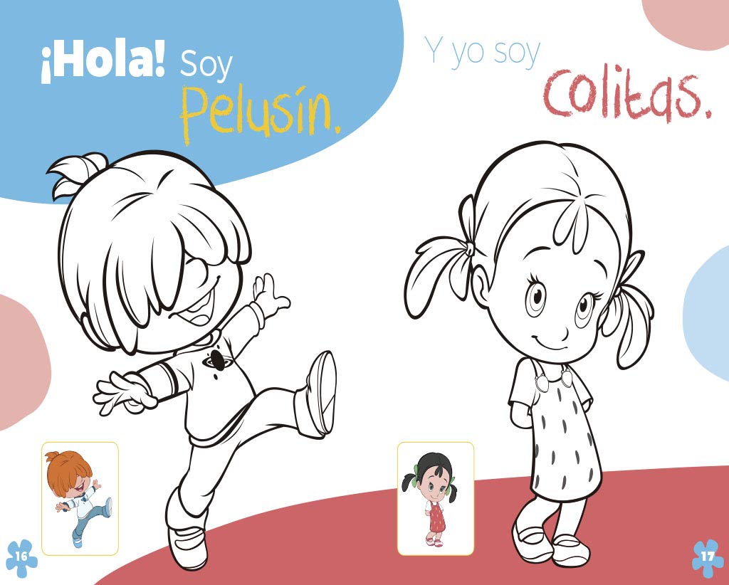 Dibujos Para Pintar De Cleo Y Cuquin