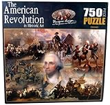 American History The Revolutionary War in Historic Art Jigsaw Puzzle (750-Piece)