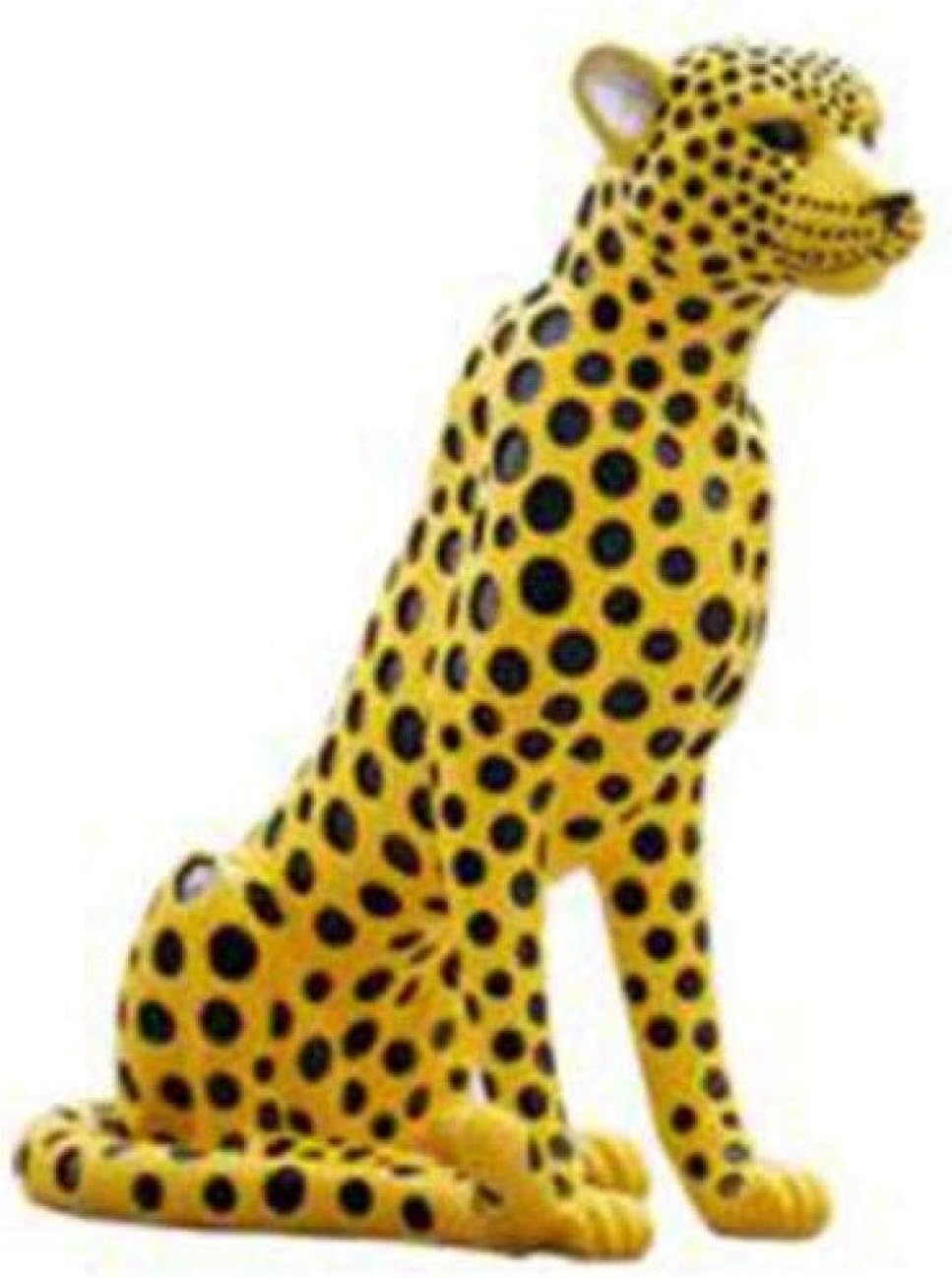 ErtyukDecor Statue Ornaments Sculptures Leopard Animal Statue Big Cat