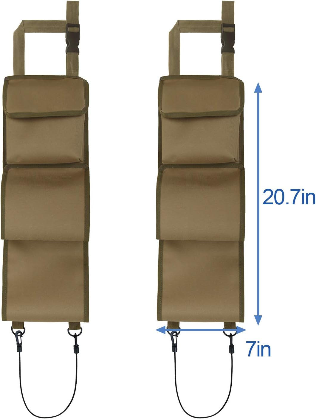 mydays Seat Back Gun Rack, Gun Sling Bag, Camo Front Seat Gun Organizer Holder for Hunting Rifles/Shotguns (Camo): Sports & Outdoors