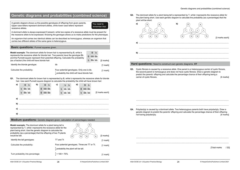 aqa gcse science 9 1 equations practice pack amazon co uk edmunds peter 9780008458515 books