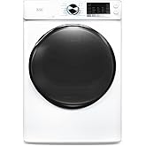 BLACK+DECKER 8.0 Cu. Ft. Electric Front Load Dryer with Steam, BFLD80ME | Clothes Dryer with LED Display, 12 Cycle Selections, ENERGY STAR, 240V, Requires Professional Installation