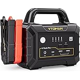 VTOMAN V-Truck Pro 8000A Car Battery Jump Starter with 65W Quick Charge, 41600mAh Portable Jump Starter Power Pack for All Ga