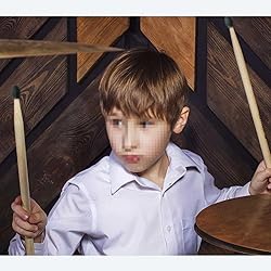 2 Pairs Rubber Drumstick Caps Black Drum Stick Tip