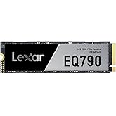 Lexar EQ790 1TB SSD M.2 2280 PCIe Gen4x4 NVMe 1.4, Blazing Speeds Up to 7000MB/s Read 5000MB/s Write for Intense Workloads &