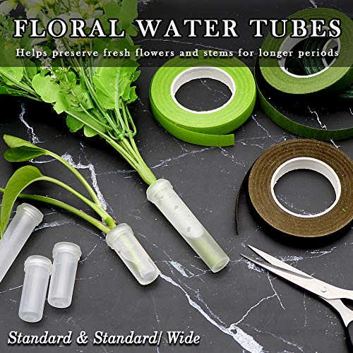 Floral Arrangement Kit, WEST BAY 11Pack Flower Tools Include Floral Wire Cutter Scissor Floral Tape 22 Gauge Paddle Wire 26 Gauge Stem Wire Pearl Corsage Pin for Bouquet Stem Wrap Florist New Year
