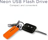 Integral 64GB Neon Orange USB 2.0 Flash Drive Stick Thumb Drive Plug Play view 5