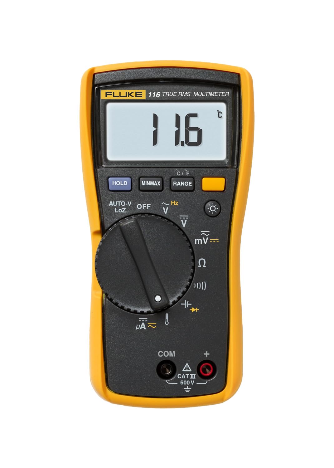 Fluke 116 Hvac Multimeter with Temperature and Microamps
