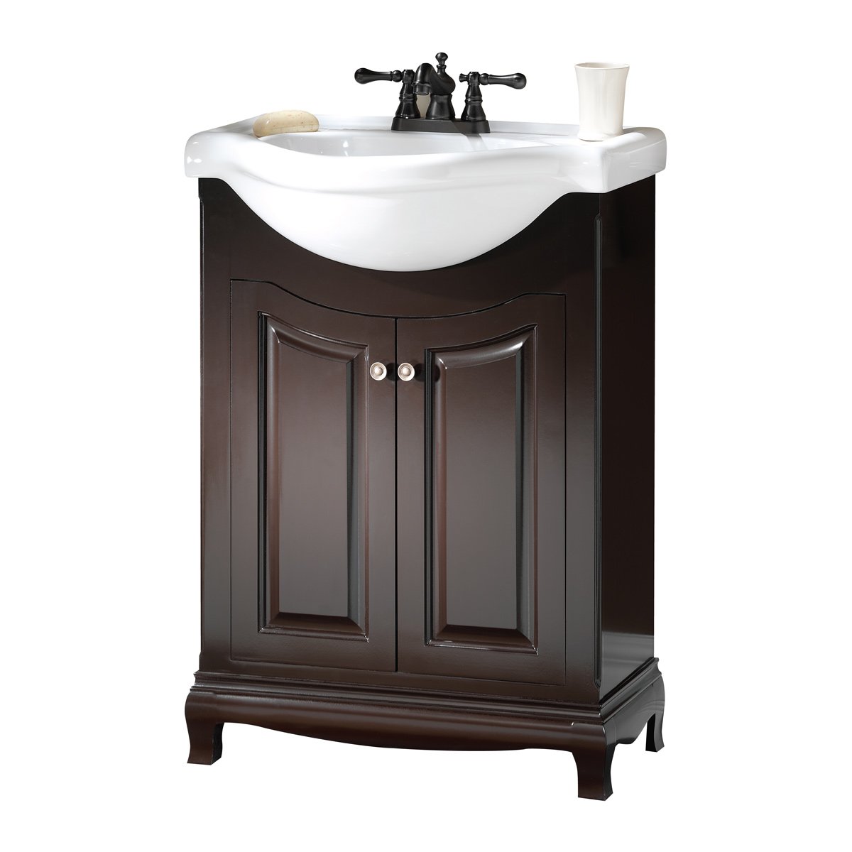 Foremost PAEA2534 Palermo Contemporary Bathroom Vanity, 255/8 In W X