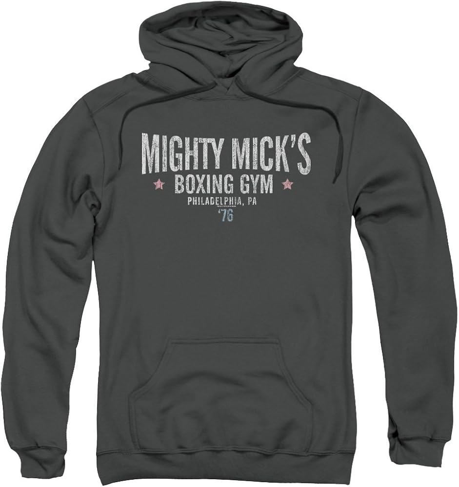 mighty mick's boxing sleeveless hoodie