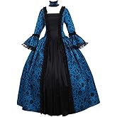 1791's lady Women's Victorian Rococo Dress Inspration Maiden Costume