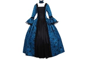 1791's lady Women's Victorian Rococo Dress Inspration Maiden Costume