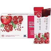 HAMCHOROKRg+ Anti-Aging Korean-Beauty Pomegranate Collagen Jelly 20g x60 Stick/ + Ginseng Concentrate + Vitamin C&amp;E for Immune Support, Skin, Hair, Nail &amp; Joint(60)