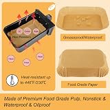 BYKITCHEN Disposable Air Fryer Liners for Ninja Dual Zone AF300UK/AF400UK view 4